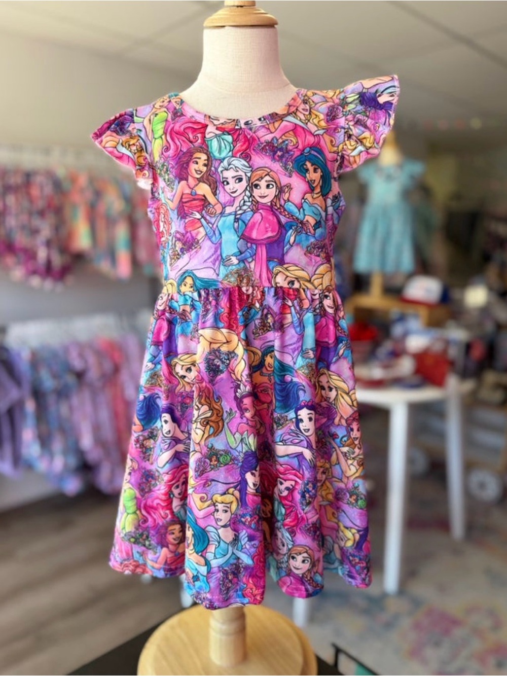 Little Children’s Boutique Disney Princess Dress Girl’s Size 7/8 New